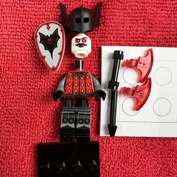 LEGO 71045 Series 25 CMF VAMPIRE KNIGHT Bat Lord & Goatherd NEVER ASSEMBLED! - Picture 4 of 8